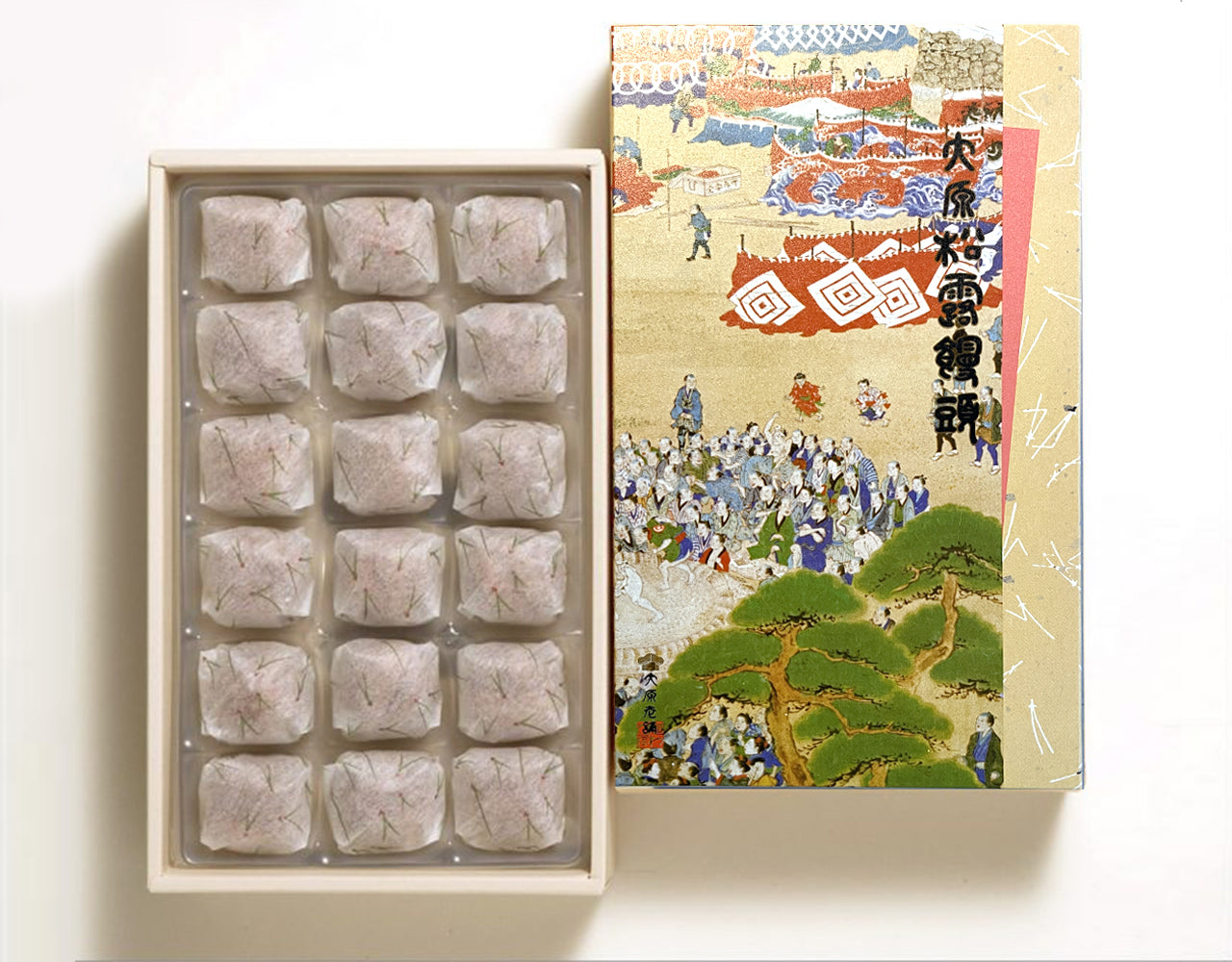 松露饅頭（18個入り） – 大原老舗